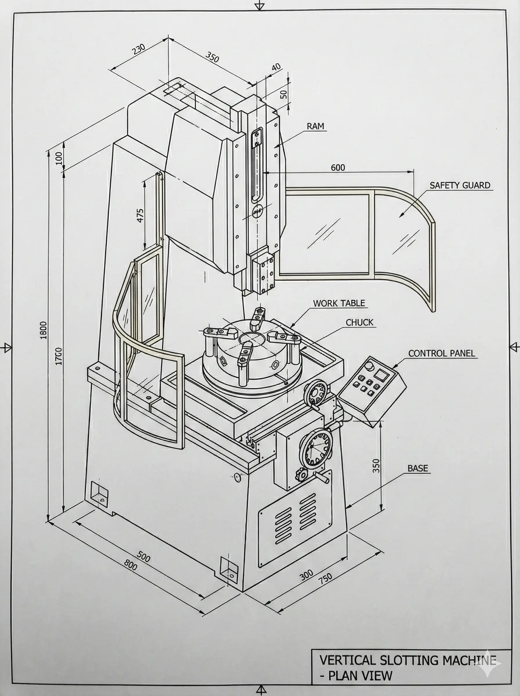 Machine Mortaisage - Usinage de formes intérieures - Lussault-Mecaria